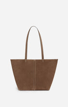 Load image into Gallery viewer, Small Calf Leather Daily Tote in Taupe