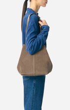 Load image into Gallery viewer, Small Calf Leather Daily Tote in Taupe