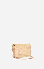 Load image into Gallery viewer, Moon Raffia Bag in Natural