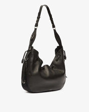 Load image into Gallery viewer, Bolton Hobo Shoulder Bag in Black