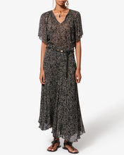 Load image into Gallery viewer, Lycia Skirt in Black/ Ecru