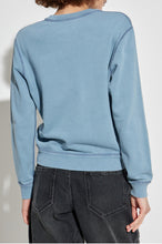 Load image into Gallery viewer, Maurine Sweatshirt in Slate Blue/Ecru