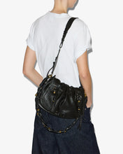 Load image into Gallery viewer, Bolton Shoulder Bag in Black/ Silver