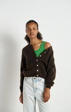 Load image into Gallery viewer, Woman's Cardigan Vitow  in Cafe Chine
