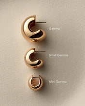 Load image into Gallery viewer, Small Gemma Earrings in Gold