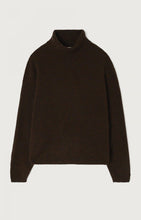Load image into Gallery viewer, Ouity Roll Neck Jumper in Choco Melange