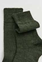 Load image into Gallery viewer, Alpaca Socks in Glen Green