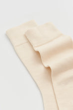 Load image into Gallery viewer, Bamboo Socks in Clotted Cream