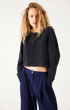 Load image into Gallery viewer, Remytown L/S T Shirt in Carbon Vintage
