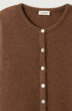 Load image into Gallery viewer, Vitow Cardigan in Chocolate Melange