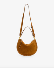 Load image into Gallery viewer, Oskan Soft Zipped Bag in Cognac