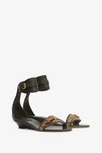 Load image into Gallery viewer, Ebony Sandals in Khaki/ Espresso