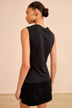 Load image into Gallery viewer, Clio Ruched Ruffle Top