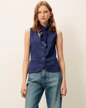 Load image into Gallery viewer, Fernando Top in Blazer Blue