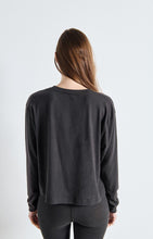 Load image into Gallery viewer, Ypawood Long Sleeve T Shirt in Carbon Melange