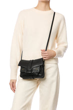 Load image into Gallery viewer, Harry S in Goatskin Noir Graine