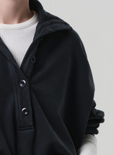Load image into Gallery viewer, Mirelle Funnel Neck Sweatshirt in Charcoal