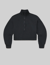 Load image into Gallery viewer, Mirelle Funnel Neck Sweatshirt in Charcoal