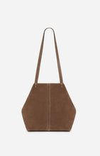 Load image into Gallery viewer, Small Calf Leather Daily Tote in Taupe
