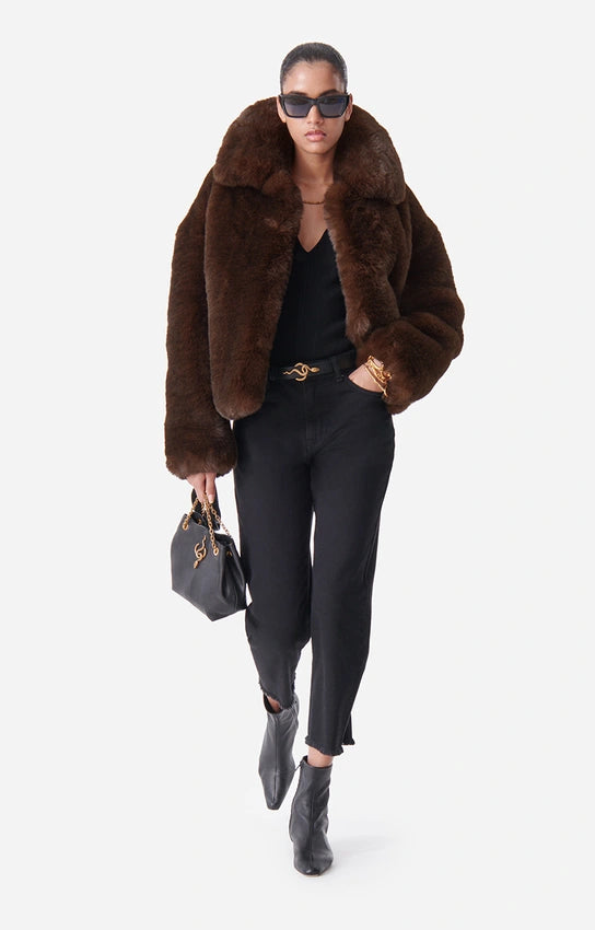 Daniel Coat in Brown