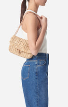Load image into Gallery viewer, Moon Raffia Bag in Natural

