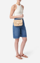Load image into Gallery viewer, Moon Raffia Bag in Natural
