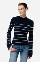 Load image into Gallery viewer, Francesca Jumper in Ecru/Marine

