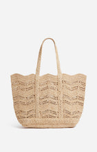 Load image into Gallery viewer, Cabas L Raffia Bag in Natural
