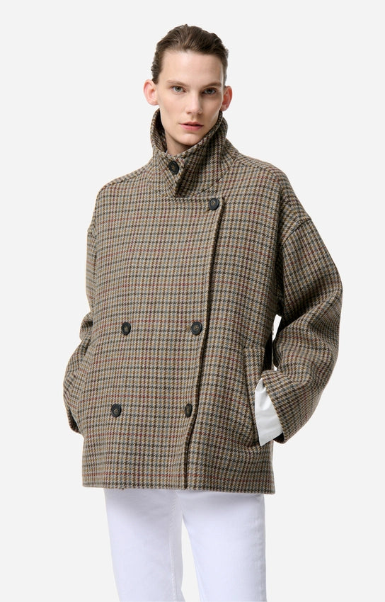 Ferman Coat in Multicolour
