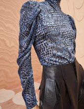 Load image into Gallery viewer, Althea Turtleneck in Marine
