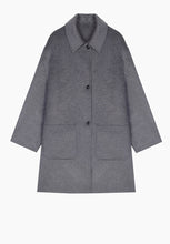Load image into Gallery viewer, Armand Coat in Grey Melange
