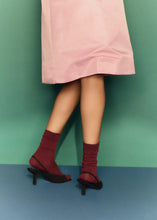 Load image into Gallery viewer, Merino Socks in Dark Plum
