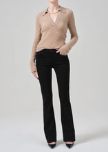 Load image into Gallery viewer, Lilah High Rise Bootcut Jeans 32.5in Plush Black
