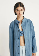 Load image into Gallery viewer, Samso Shirt Jacket in Indigo
