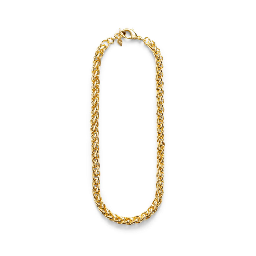 Liquid Gold Necklace in Gold