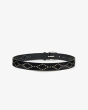 Load image into Gallery viewer, Liliana Belt in Black/Silver

