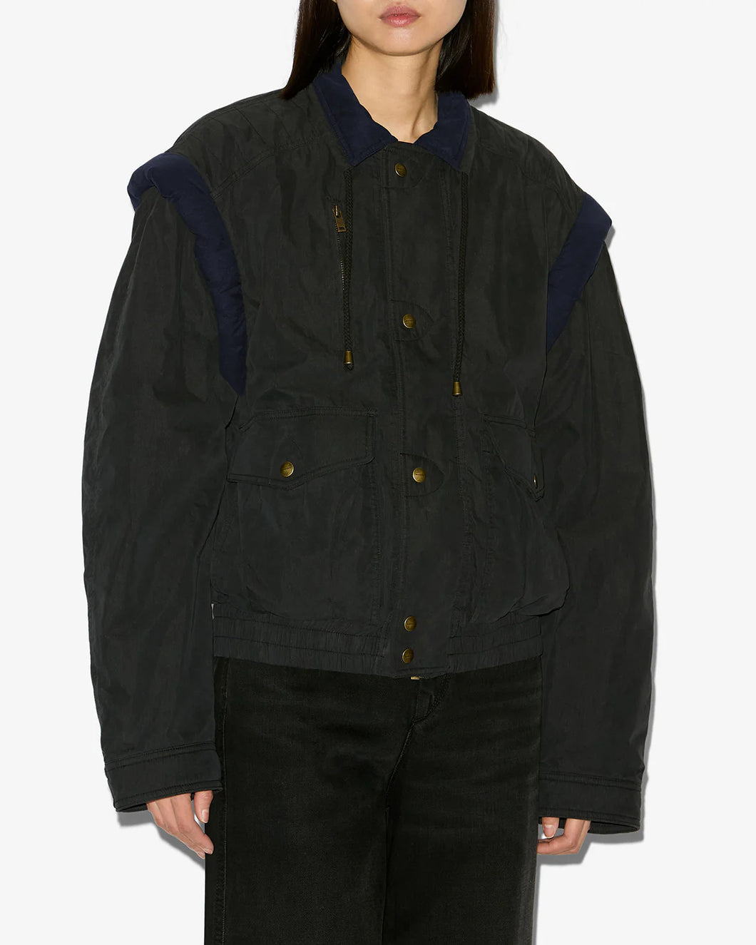 Desha Jacket in Faded Black