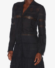 Load image into Gallery viewer, Daniva Dress in Black
