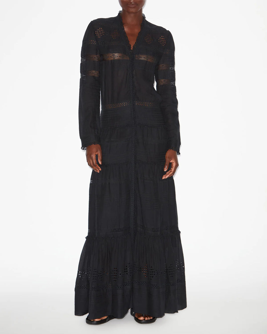 Daniva Dress in Black