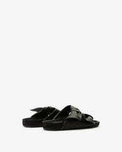 Load image into Gallery viewer, Lennyo Bow Sandals in Black

