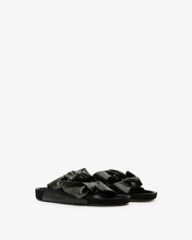 Load image into Gallery viewer, Lennyo Bow Sandals in Black
