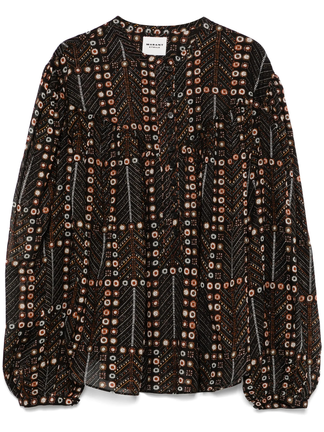 Salika Top in Faded Black