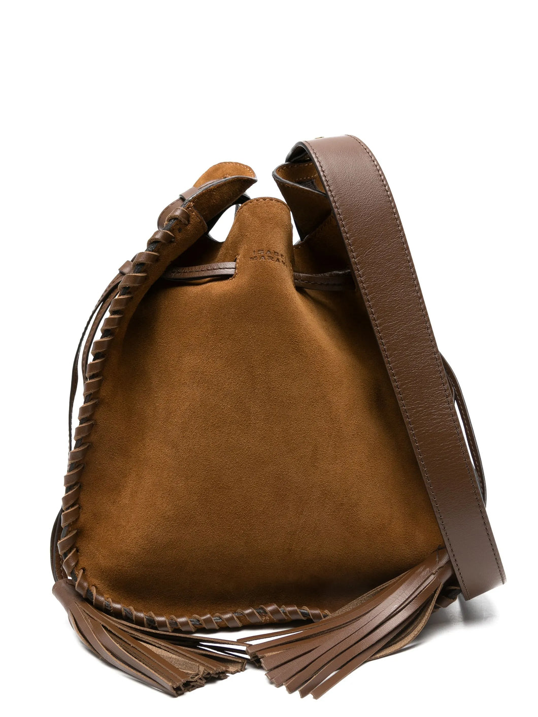 Silao Bucket Shoulder Bag in Cognac