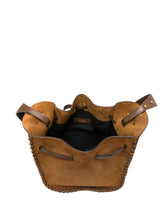 Load image into Gallery viewer, Silao Bucket Shoulder Bag in Cognac
