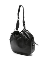 Load image into Gallery viewer, Bolton Hobo Shoulder Bag in Black/Silver
