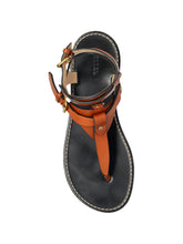 Load image into Gallery viewer, Eveena Sandals in Cognac

