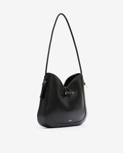 Load image into Gallery viewer, Vigo Hobo Shoulder Bag in Black
