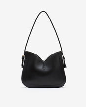 Load image into Gallery viewer, Vigo Hobo Shoulder Bag in Black
