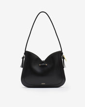 Load image into Gallery viewer, Vigo Hobo Shoulder Bag in Black
