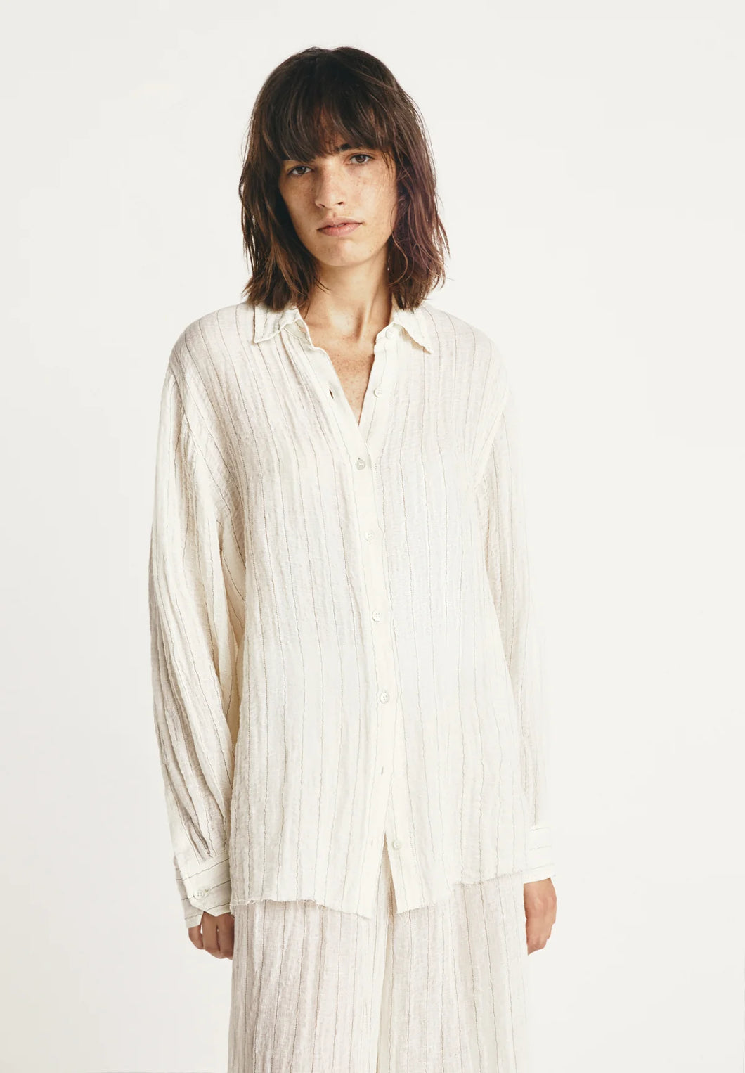 Caleta Shirt in Alabaster